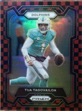 Tua Tagovailoa [Black Red Checker] #190
