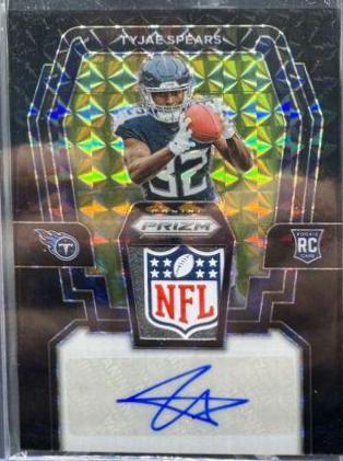 Tyjae Spears [Autograph Black Finite] #396