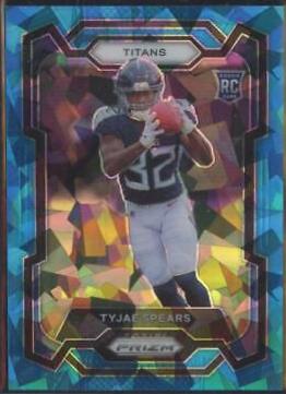 Tyjae Spears [Blue Ice] #396