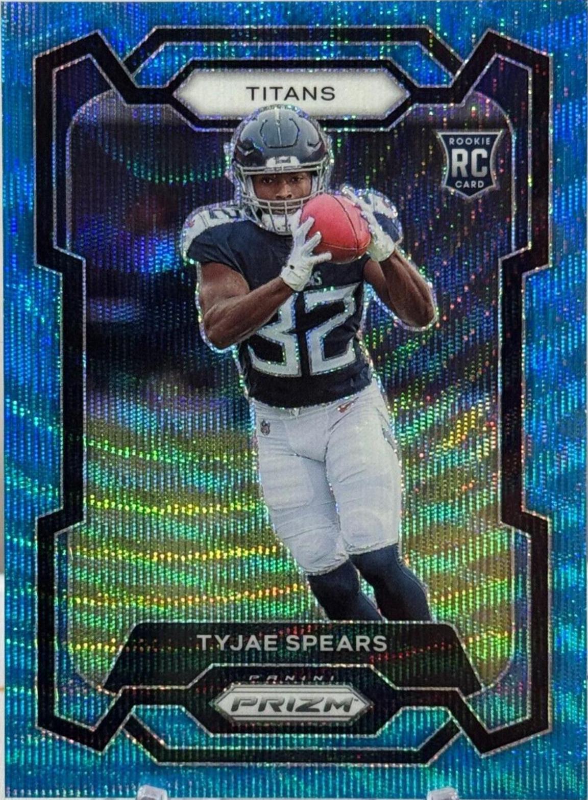 Tyjae Spears [Blue Wave] #396