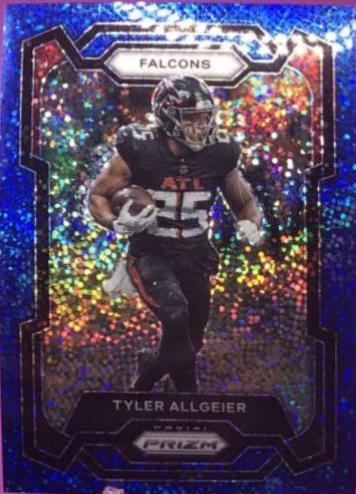 Tyler Allgeier [Blue Sparkle] #14