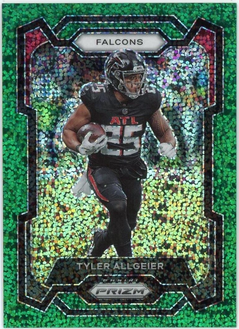 Tyler Allgeier [Green Sparkle] #14