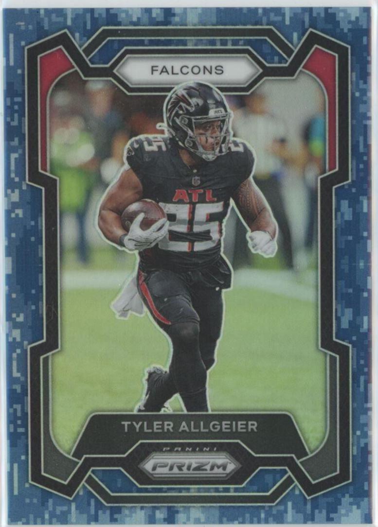 Tyler Allgeier [Navy Camo] #14