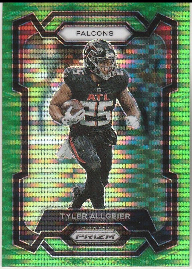 Tyler Allgeier [Neon Green Pulsar] #14