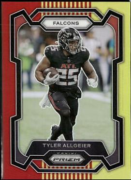 Tyler Allgeier [Red Yellow] #14