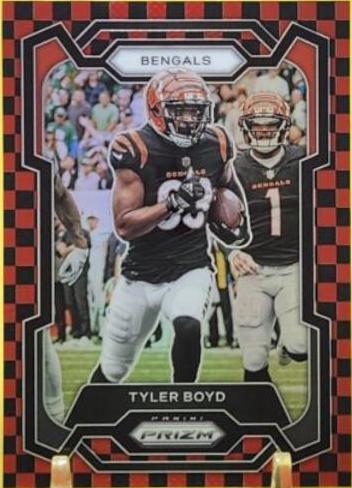 Tyler Boyd [Black Red Checker] #63