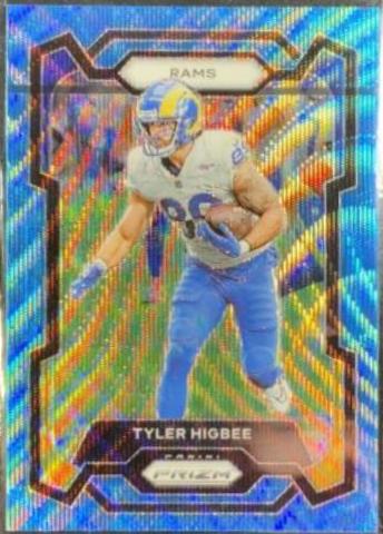 Tyler Higbee [Blue Wave] #170