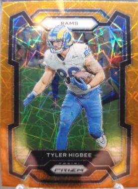 Tyler Higbee [Orange Lazer] #170