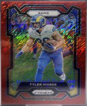 Tyler Higbee [Red Shimmer] #170