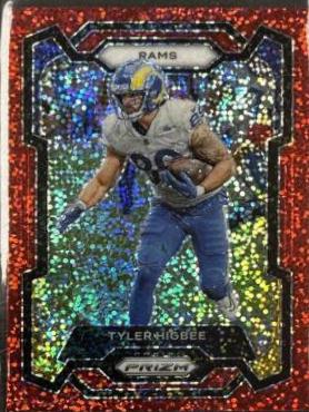 Tyler Higbee [Red Sparkle] #170