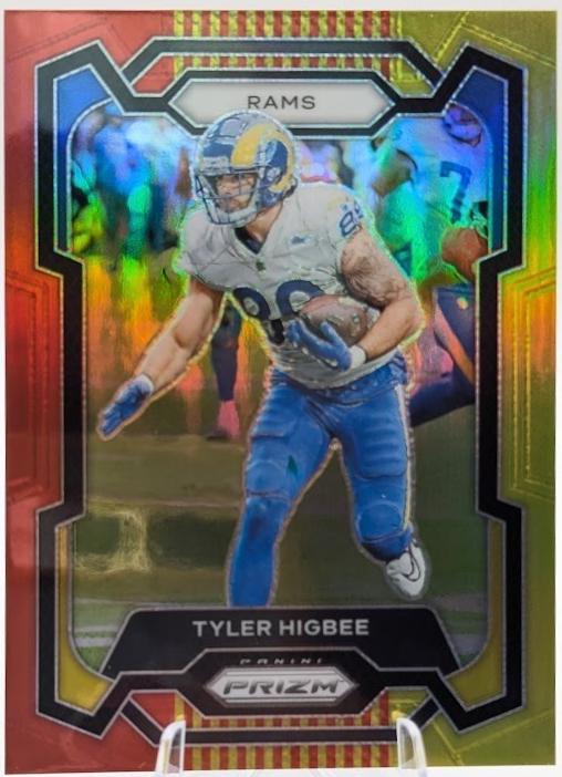 Tyler Higbee [Red Yellow] #170