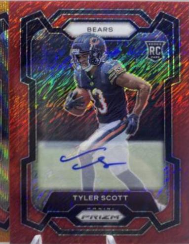 Tyler Scott [Autograph Red Shimmer] #315