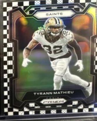 Tyrann Mathieu [Black White Checker] #218