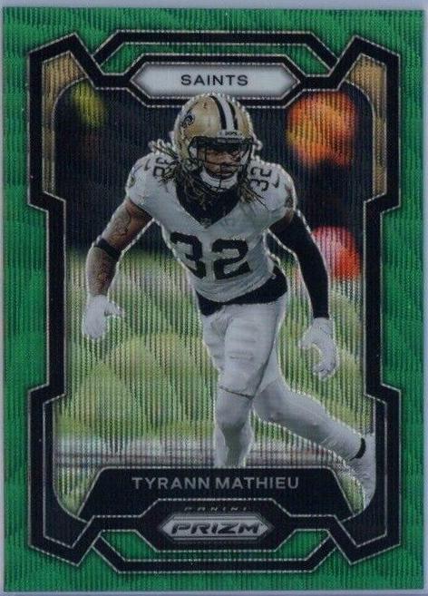 Tyrann Mathieu [Green Wave] #218