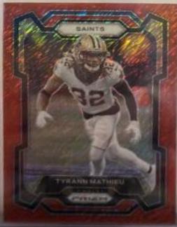 Tyrann Mathieu [Red Shimmer] #218