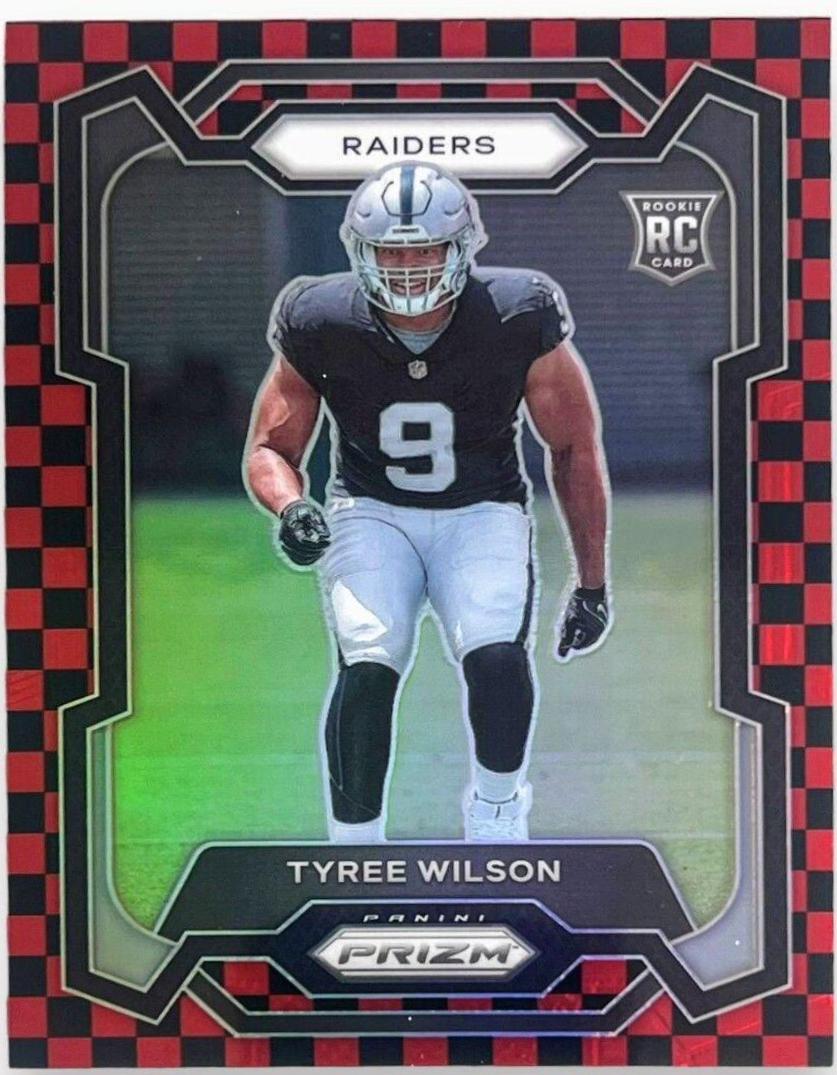 Tyree Wilson [Black Red Checker] #363