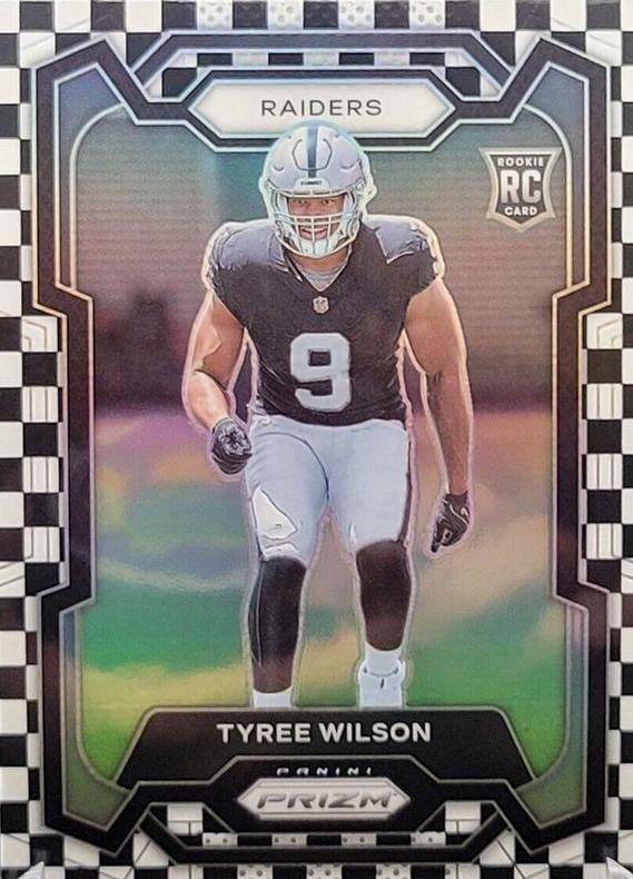 Tyree Wilson [Black White Checker] #363