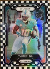 Tyreek Hill [Black White Checker] #187