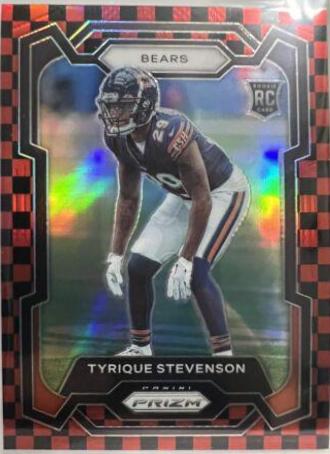 Tyrique Stevenson [Black Red Checker] #316