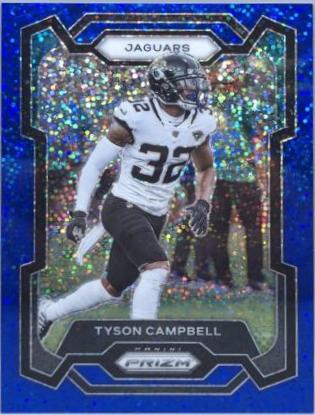 Tyson Campbell [Blue Sparkle] #140