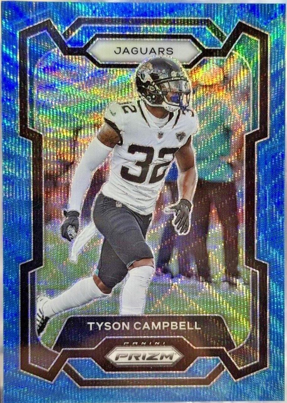 Tyson Campbell [Blue Wave] #140