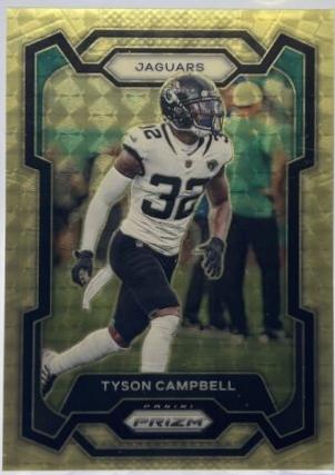 Tyson Campbell [Gold Vinyl] #140