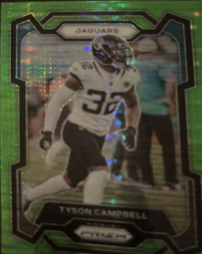 Tyson Campbell [Green Wave] #140
