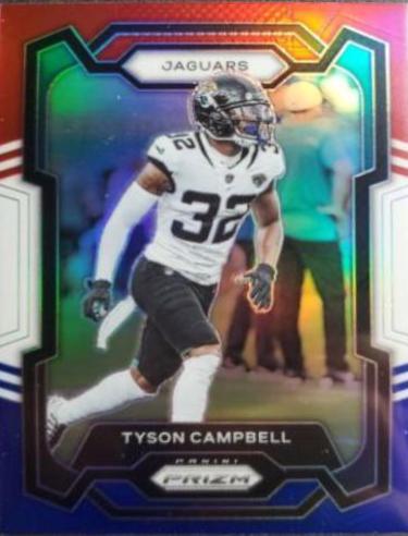 Tyson Campbell [Red White Blue] #140