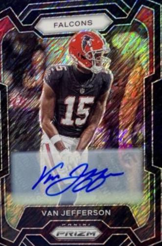 Van Jefferson [Autograph Black Shimmer] #171