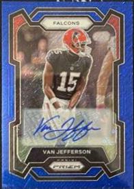 Van Jefferson [Autograph Blue Shimmer] #171
