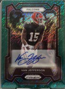 Van Jefferson [Autograph Green Shimmer] #171