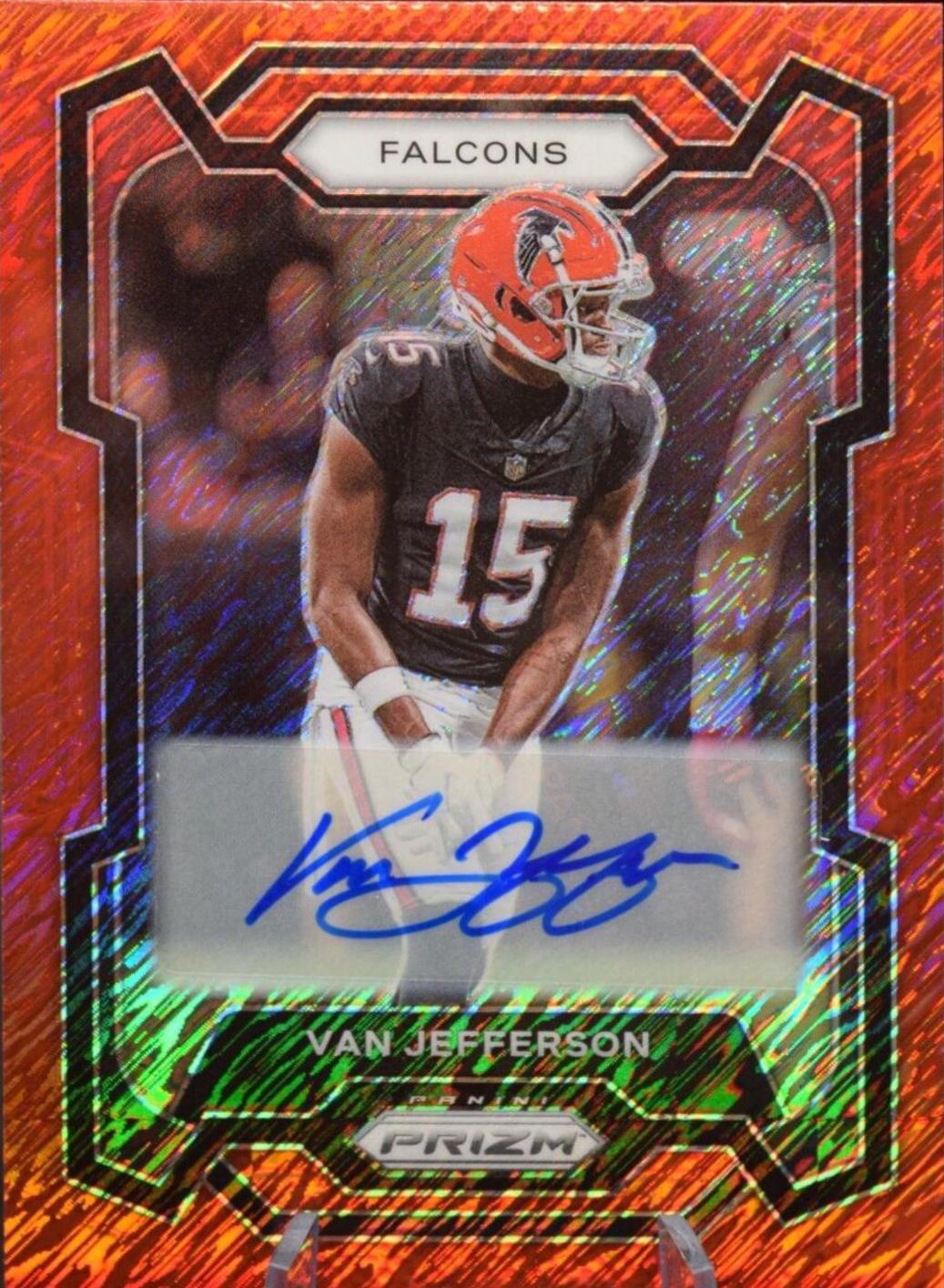 Van Jefferson [Autograph Red Shimmer] #171