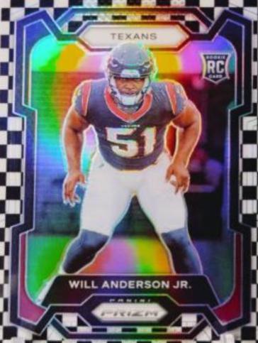 Will Anderson Jr. [Black White Checker] #342