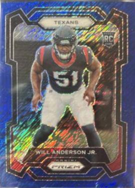 Will Anderson Jr. [Blue Shimmer] #342