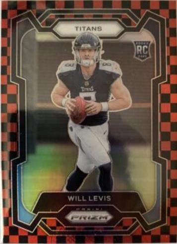 Will Levis [Black Red Checker] #397