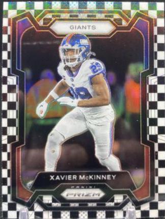 Xavier McKinney [Black White Checker] #226