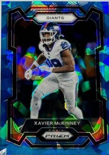 Xavier McKinney [Blue Ice] #226