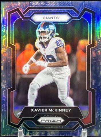 Xavier McKinney [Blue Shimmer] #226