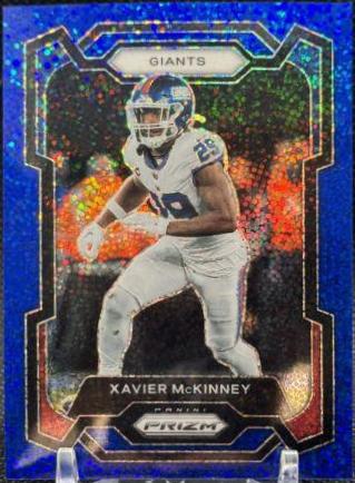 Xavier McKinney [Blue Sparkle] #226
