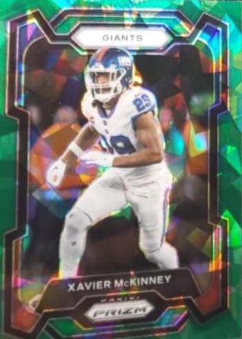 Xavier McKinney [Green Ice] #226