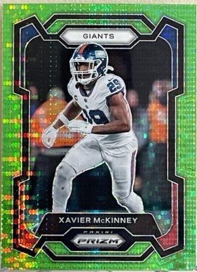 Xavier McKinney [Neon Green Pulsar] #226