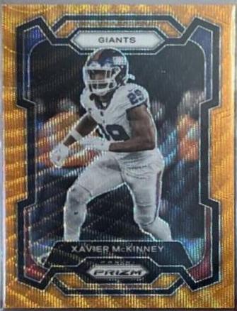 Xavier McKinney [Orange Wave] #226