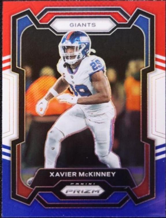 Xavier McKinney [Red White Blue] #226
