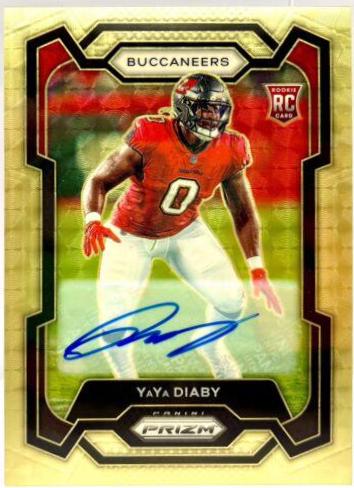 YaYa Diaby [Autograph Gold Vinyl] #394