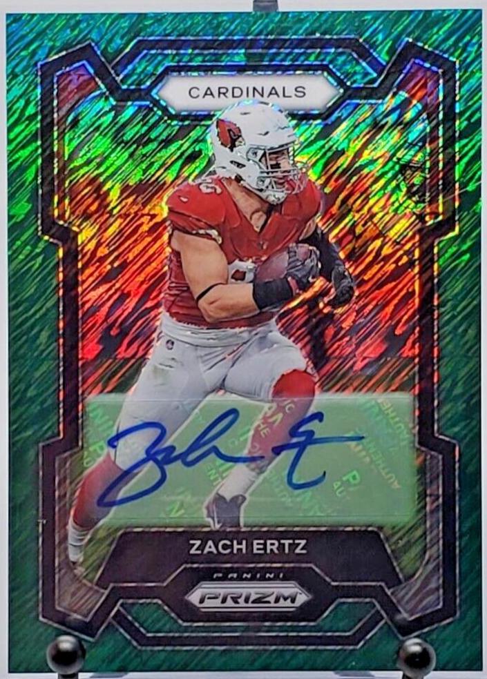 Zach Ertz [Autograph Green Shimmer] #6