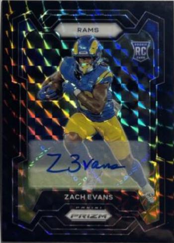 Zach Evans [Autograph Black Finite] #359