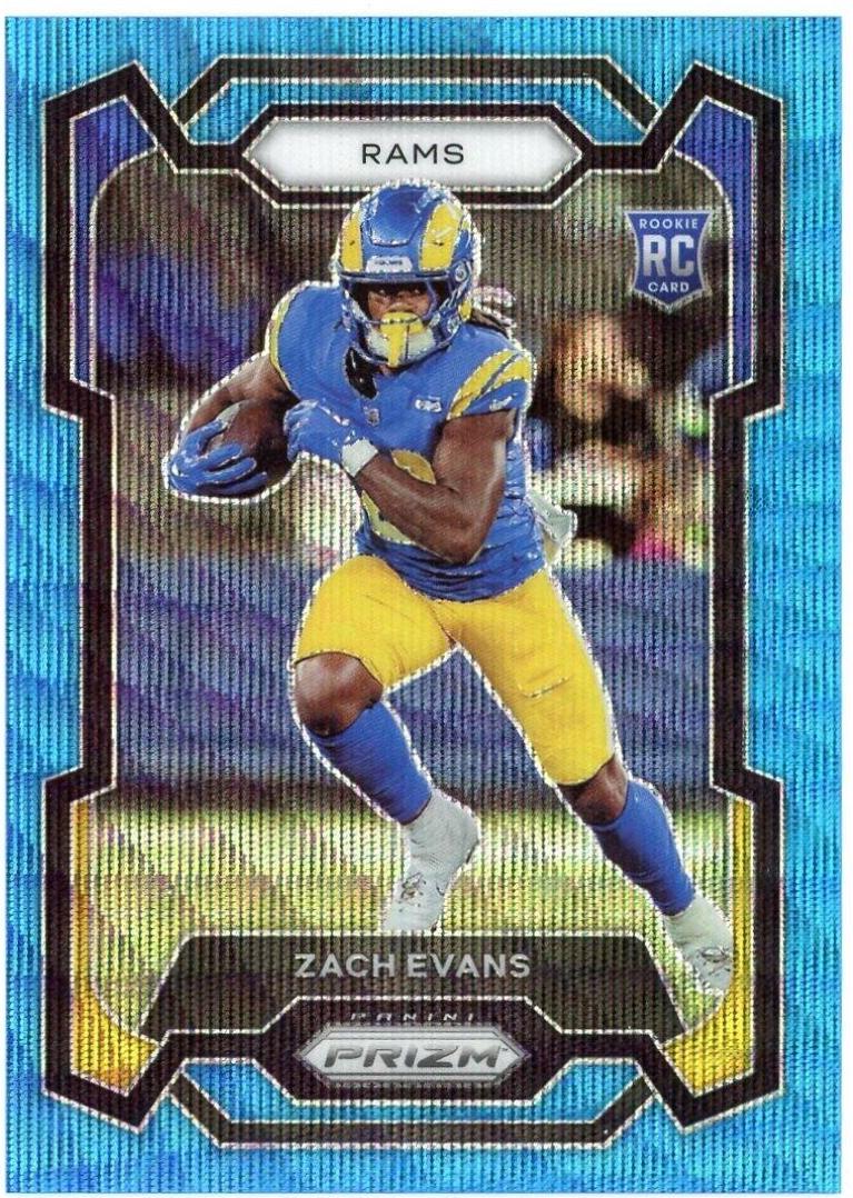 Zach Evans [Blue Wave] #359
