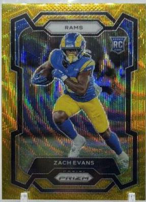 Zach Evans [Gold Wave] #359
