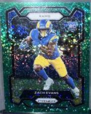 Zach Evans [Green Sparkle] #359
