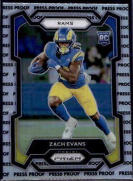 Zach Evans [Press Proof] #359